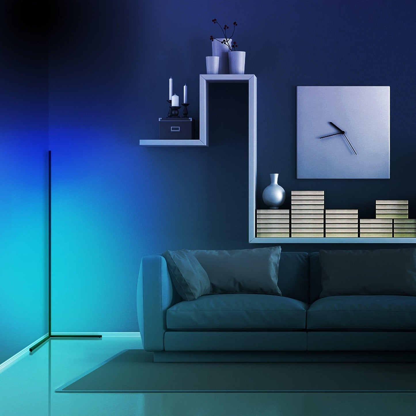55'' RGB Färg Hörnlampa | Veska