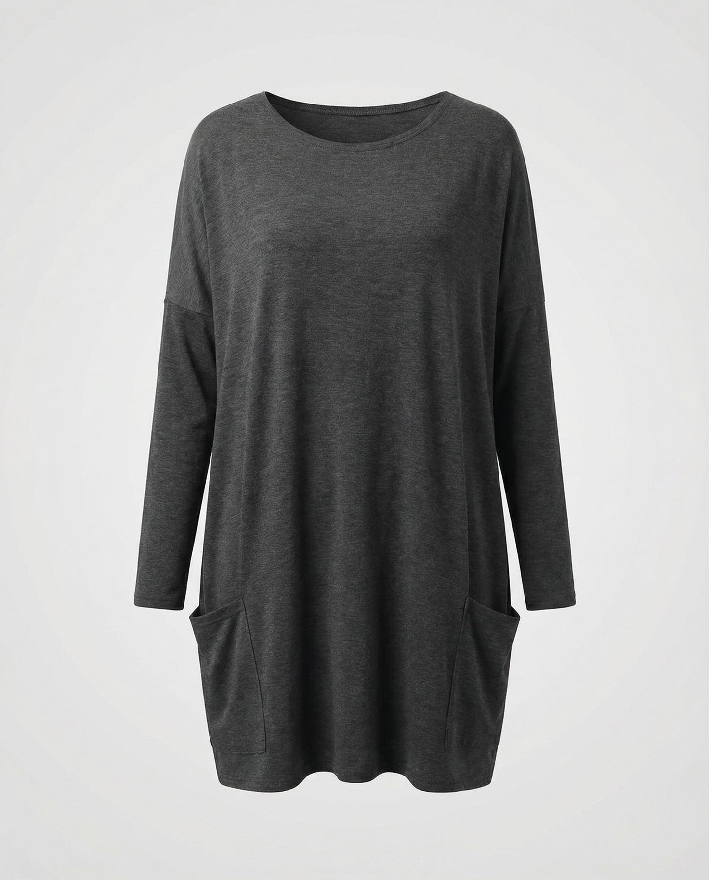 Veska | Långtröja för Dam | Lös Passform och Mjuk Komfort