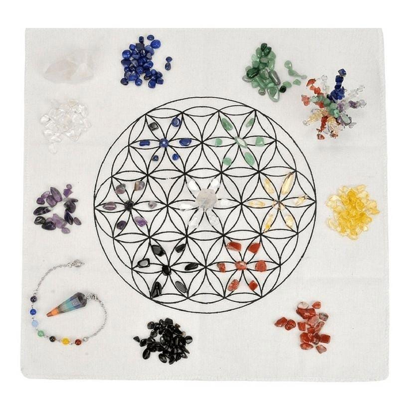 7 Chakra Healing Crystal Grid | Veska