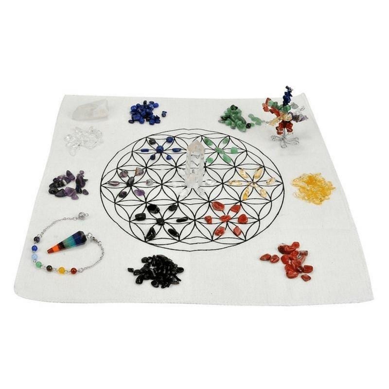 7 Chakra Healing Crystal Grid | Veska