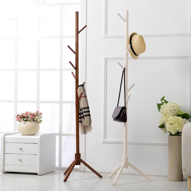 8 Krokar Modern Färgglad Klädhängare | Veska
