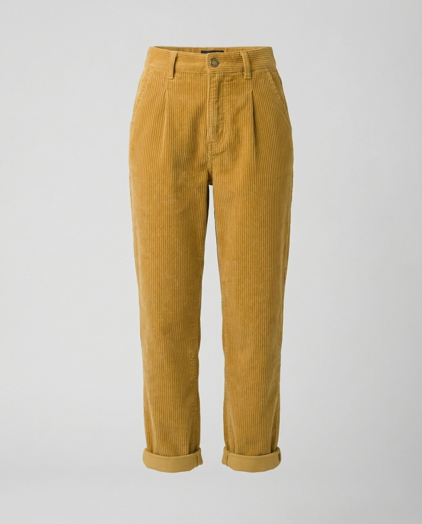 Veska | Kordbyxor för Dam | Hög Midja och Bekväm Passform