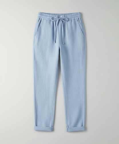 Veska | Linnebyxor för Dam | Lätt och Luftig Sommardesign