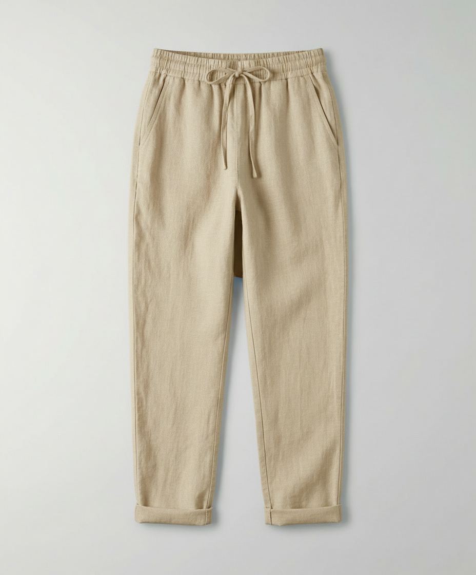 Veska | Linnebyxor för Dam | Lätt och Luftig Sommardesign