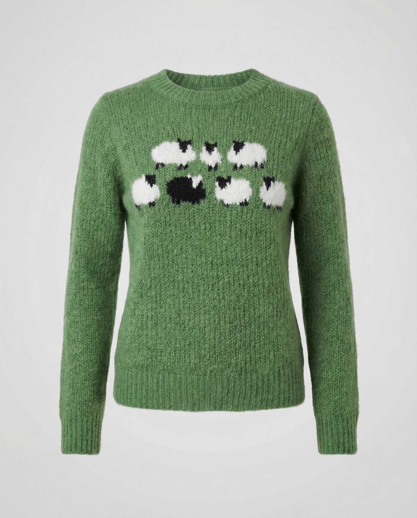 Veska | Norsk Tröja för Dam | Nordiskt Mönster och Värmande Komfort