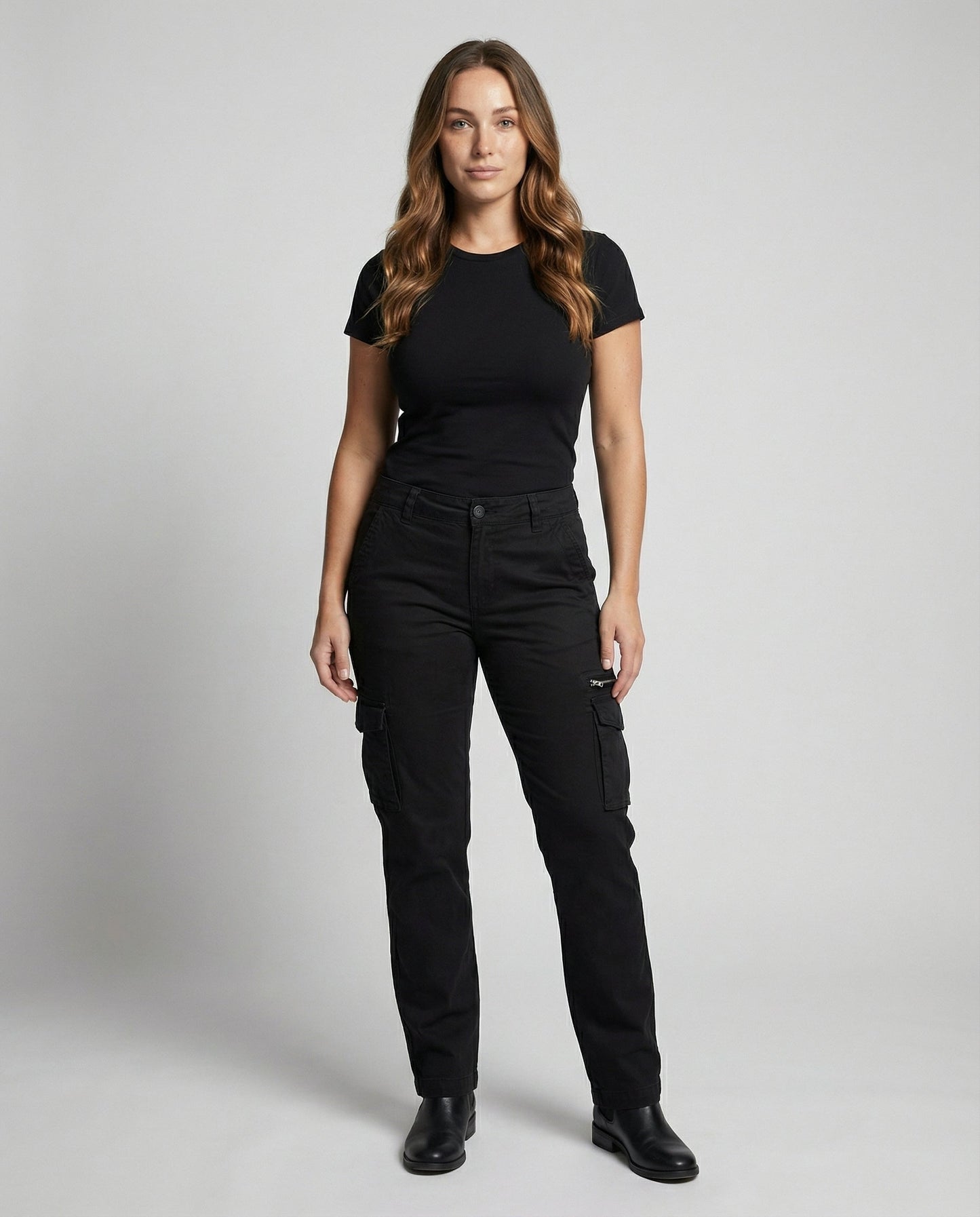 Veska | Cargobyxor för Dam | Funktionell Design och Bekväm Passform