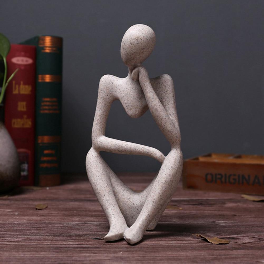 Abstract Character Sandstone Dekor Figuriner | Veska 1