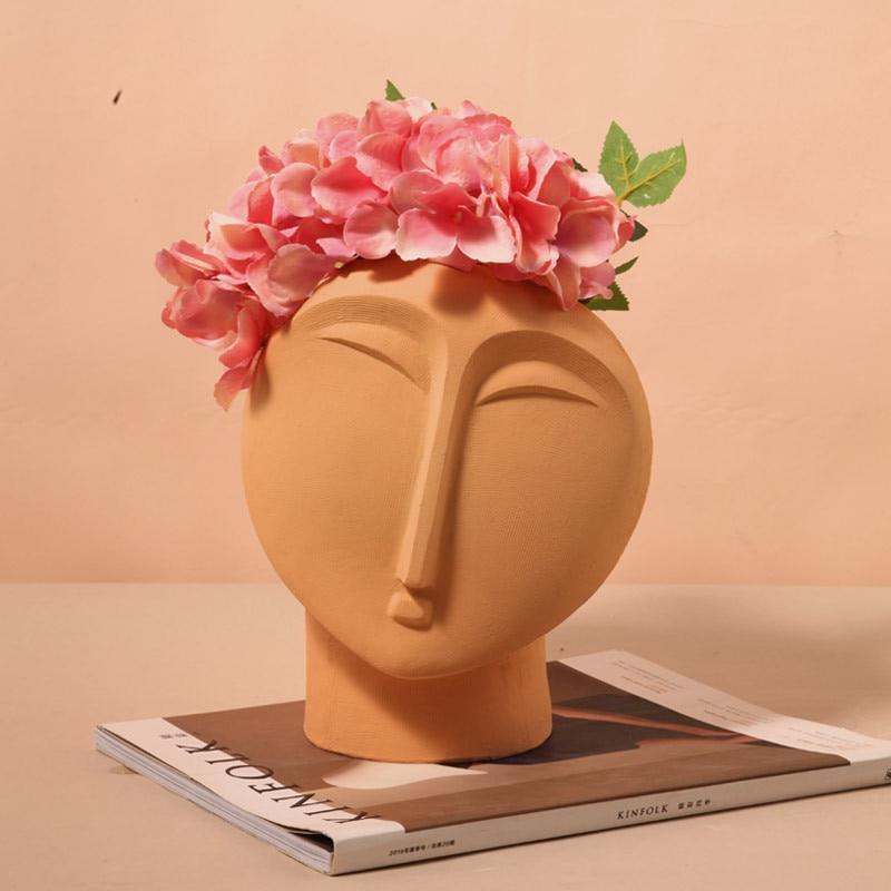 Abstract Face Blomkruka | Veska