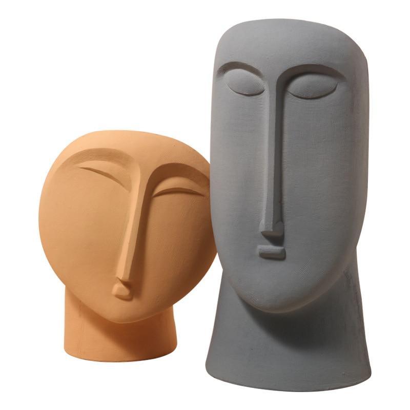 Abstract Face Blomkruka | Veska
