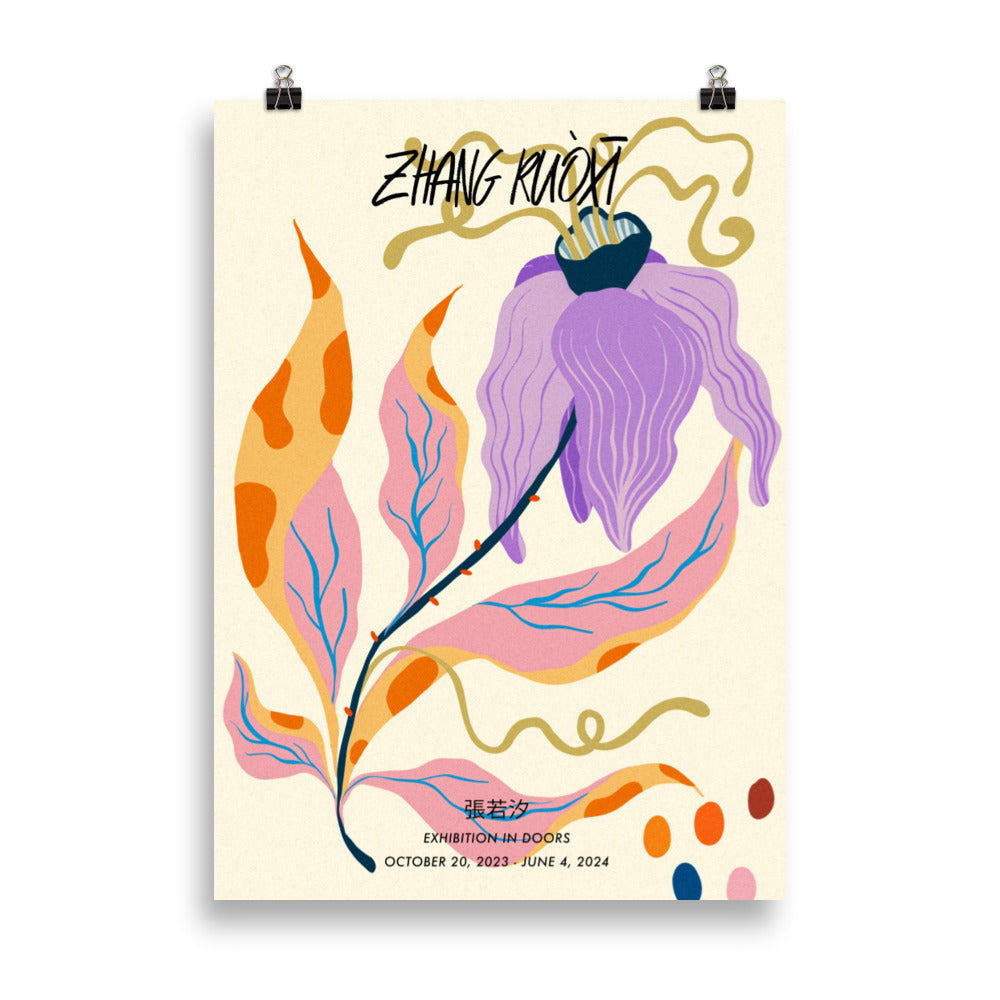 Abstract Flower 02 | Veska 50×70 cm