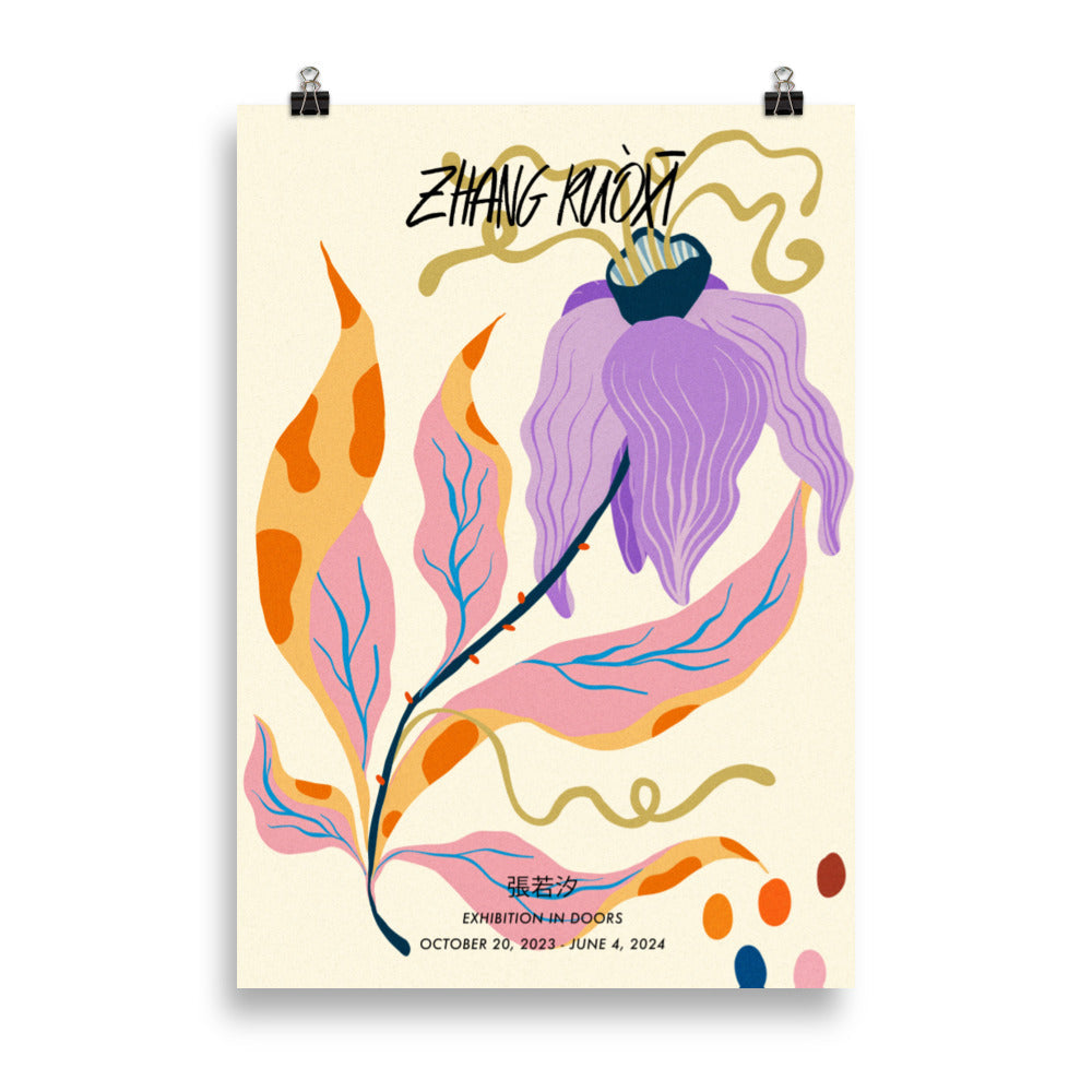 Abstract Flower 02 | Veska 70×100 cm