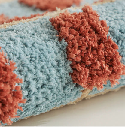 Abstract Grid Tufted Bath Mat | Veska