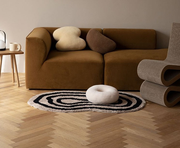 Abstract Teddy Plush Cushion | Veska