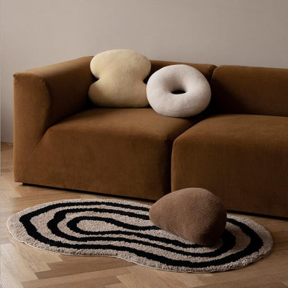 Abstract Teddy Plush Cushion | Veska