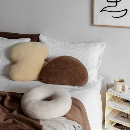 Abstract Teddy Plush Cushion | Veska