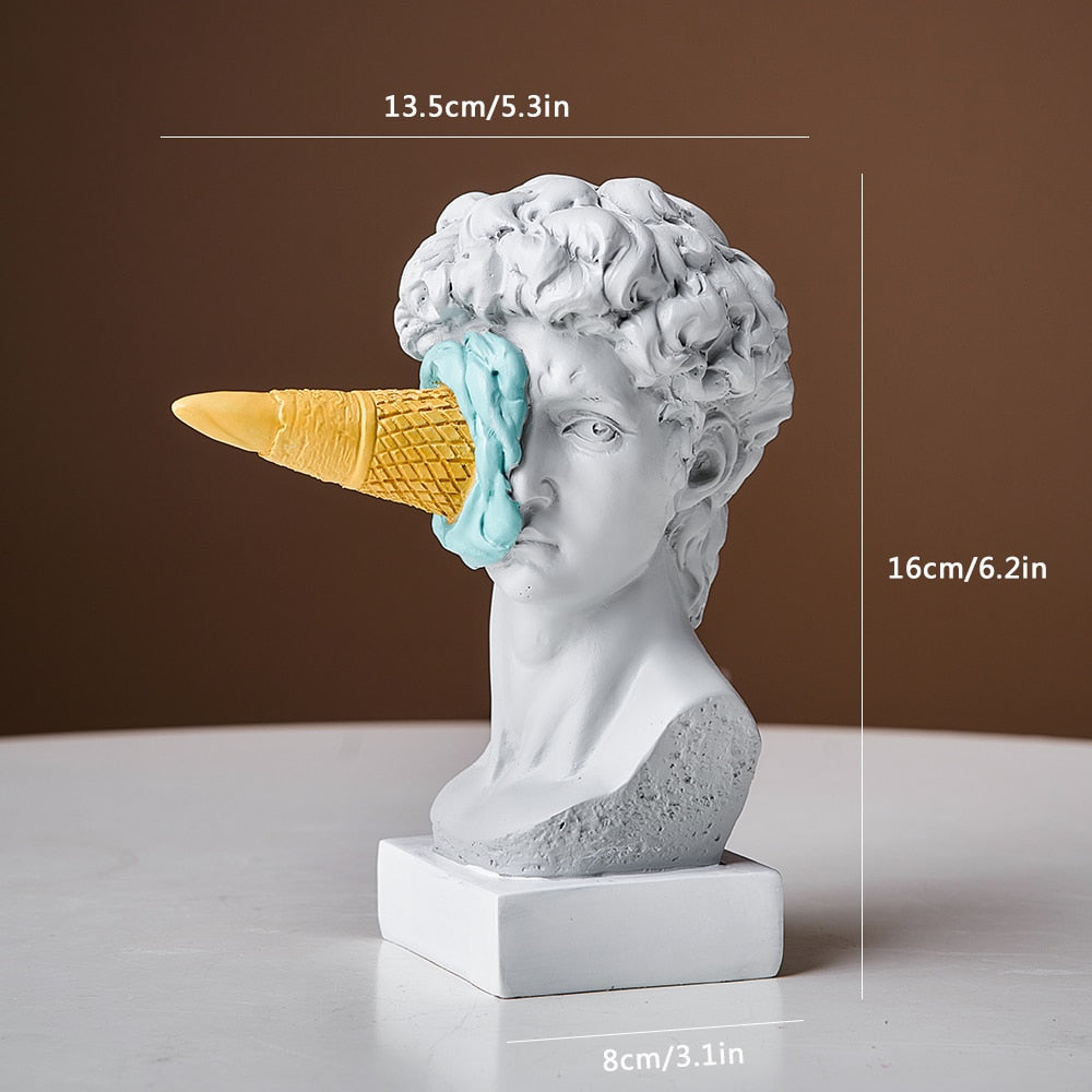 Abstrakt Evolution Konstnärlig Hem Dekor Skulptur | Veska Höjd 16 cm 6.2in