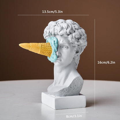Abstrakt Evolution Konstnärlig Hem Dekor Skulptur | Veska Höjd 16 cm 6.2in