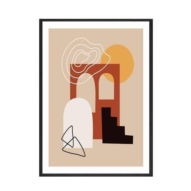 Abstrakt Konst Canvas Poster | Veska 2