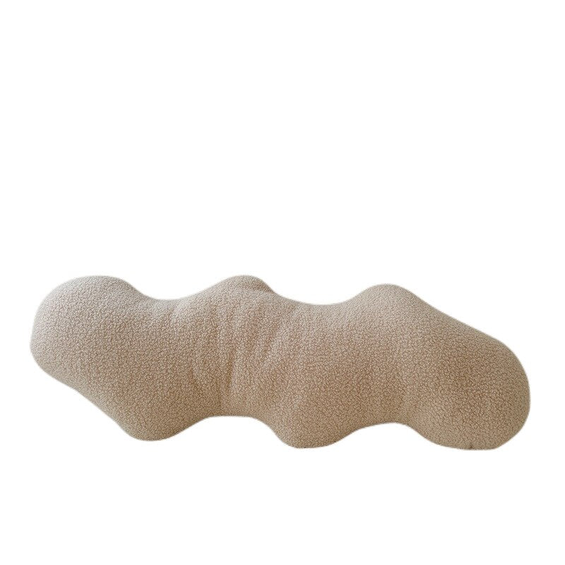 Abstrakta Kuddar | Veska Vågig - Beige