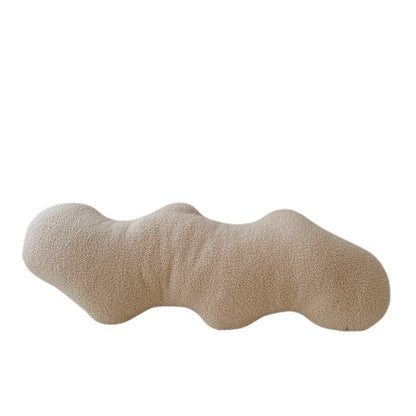 Abstrakta Kuddar | Veska Vågig - Beige
