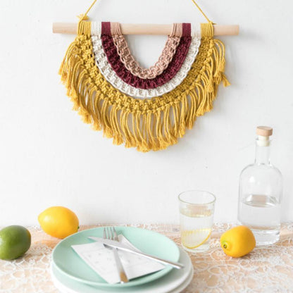 Adana Makramé Hängande Väggkonst | Veska