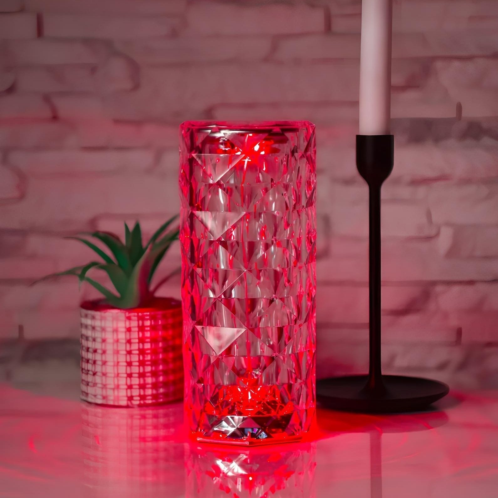 Akryl Touch Sensor Bordslampa | Veska