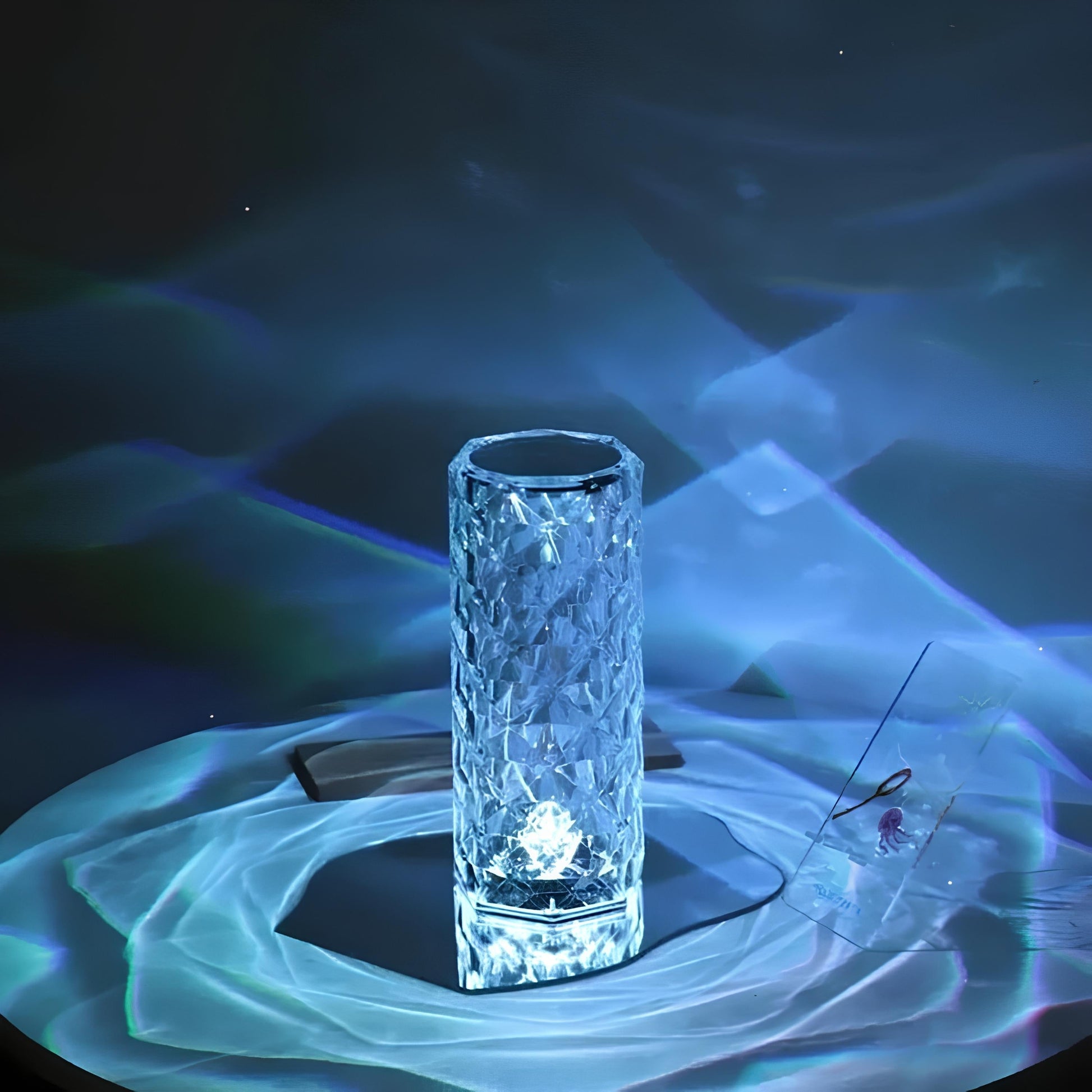 Akryl Touch Sensor Bordslampa | Veska