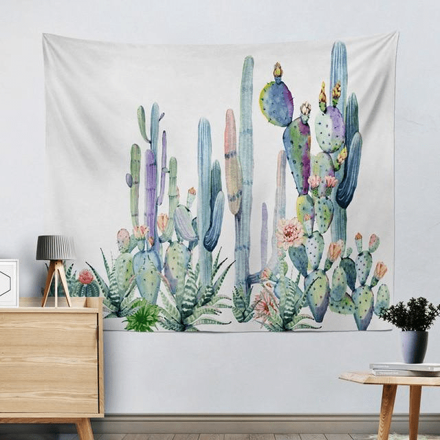 Akvarell Kaktus Tapestry | Veska