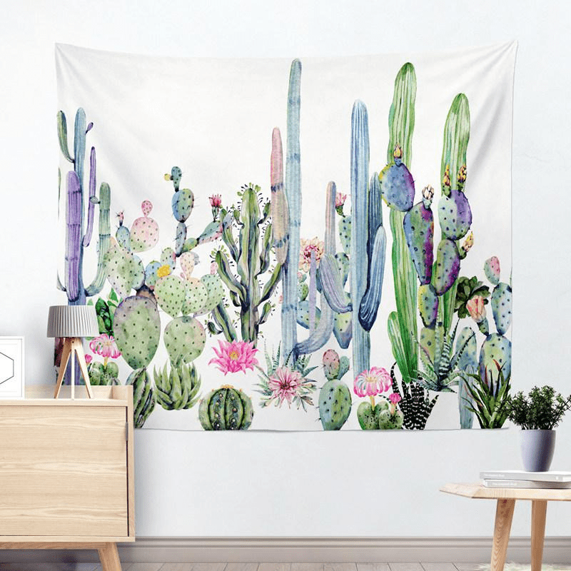 Akvarell Kaktus Tapestry | Veska