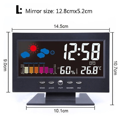 Alarm Pro LCD Väderstation Klocka | Veska