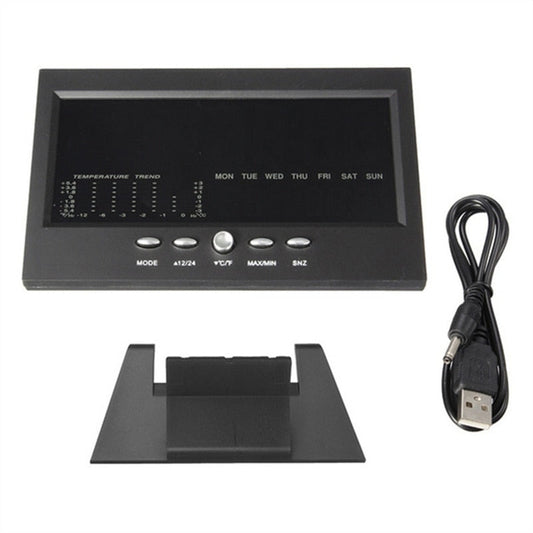 Alarm Pro LCD Väderstation Klocka | Veska Standardtitel
