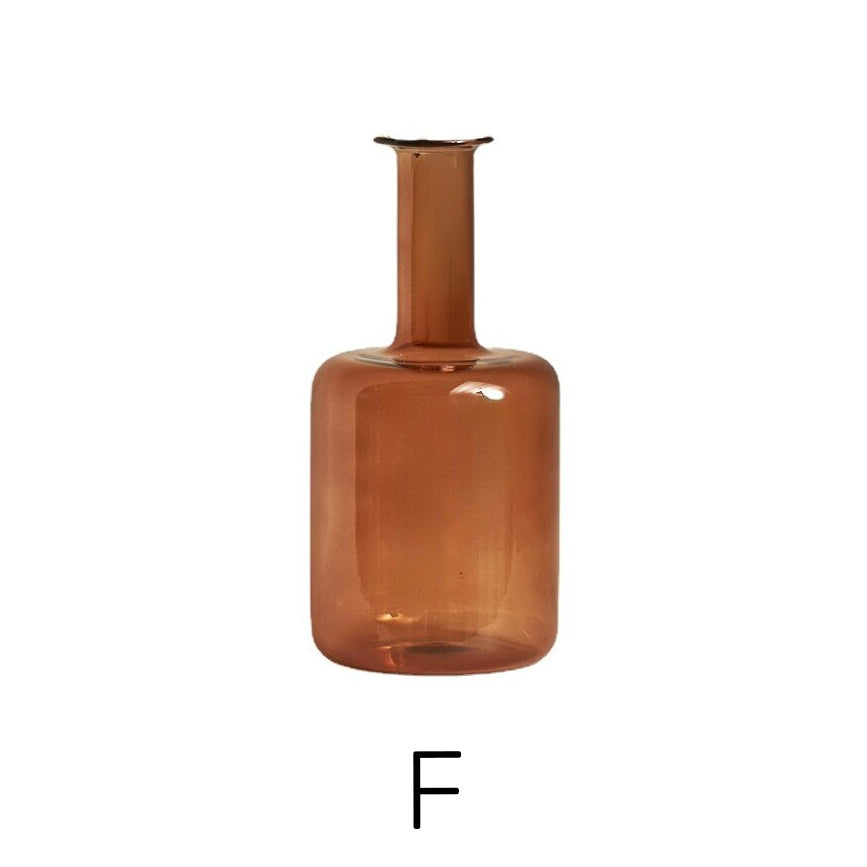 Amber Modern Glass Candle Holder | Veska F