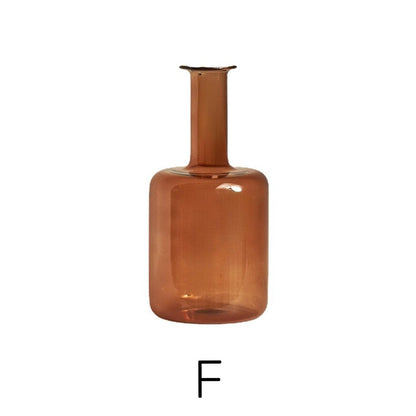 Amber Modern Glass Candle Holder | Veska F