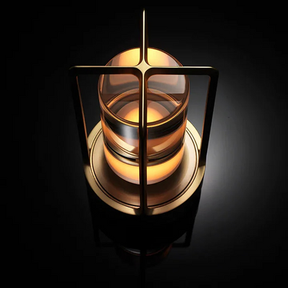 Ambient Lantern Trådlös Uppladdningsbar Liten Nattduksbordslampa Guld | Veska