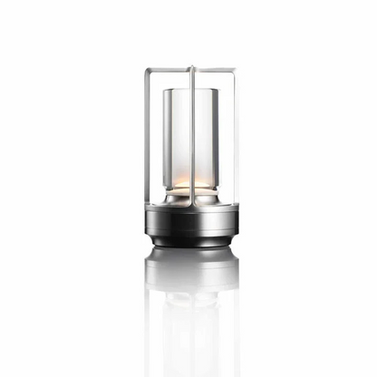 Ambient Lantern Trådlös Uppladdningsbar Liten Nattduksbordslampa Guld | Veska Silver