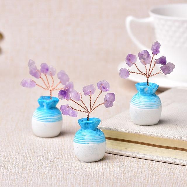Amethyst Crystal Gem Tree | Veska 60x25x25mm 4