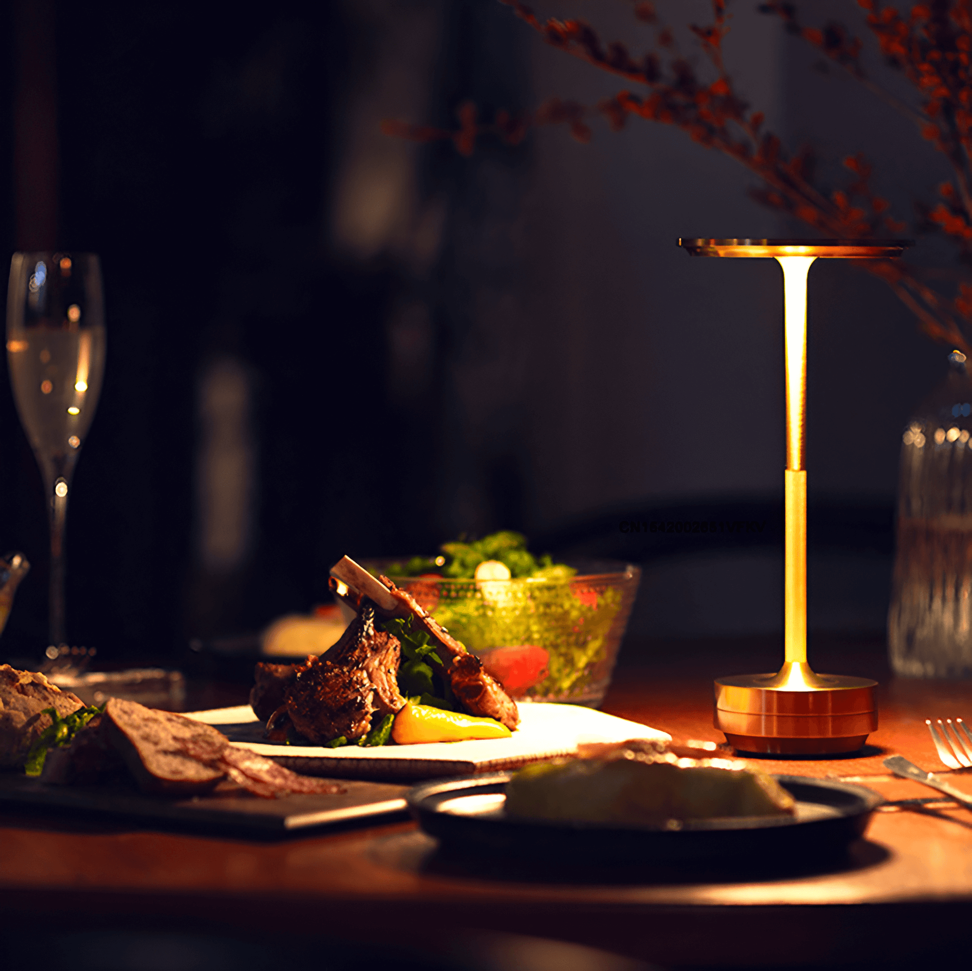 AmiGlow Laddningsbar Trådlös LED Bordslampa | Veska