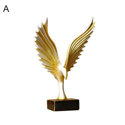 Angel Wings Skulptur Heminredning | Veska Guldkant A