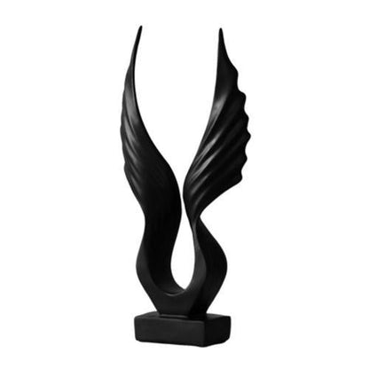 Angel Wings Skulptur Heminredning | Veska Svart B
