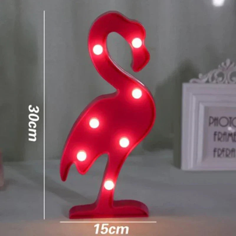 Animal Bordslampa | Veska Flamingo