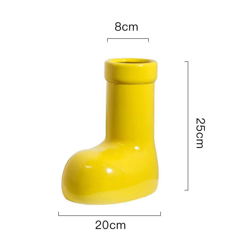 Ankelstövlar Vase | Veska Gul