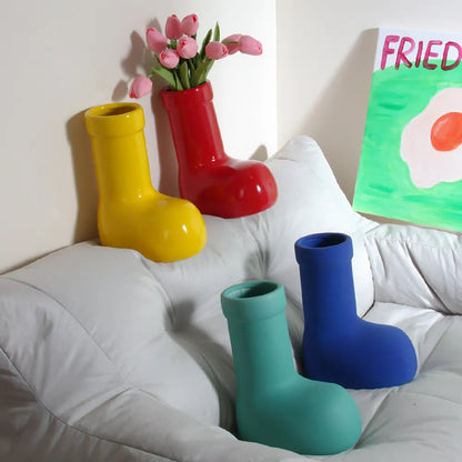Ankelstövlar Vase | Veska Röd