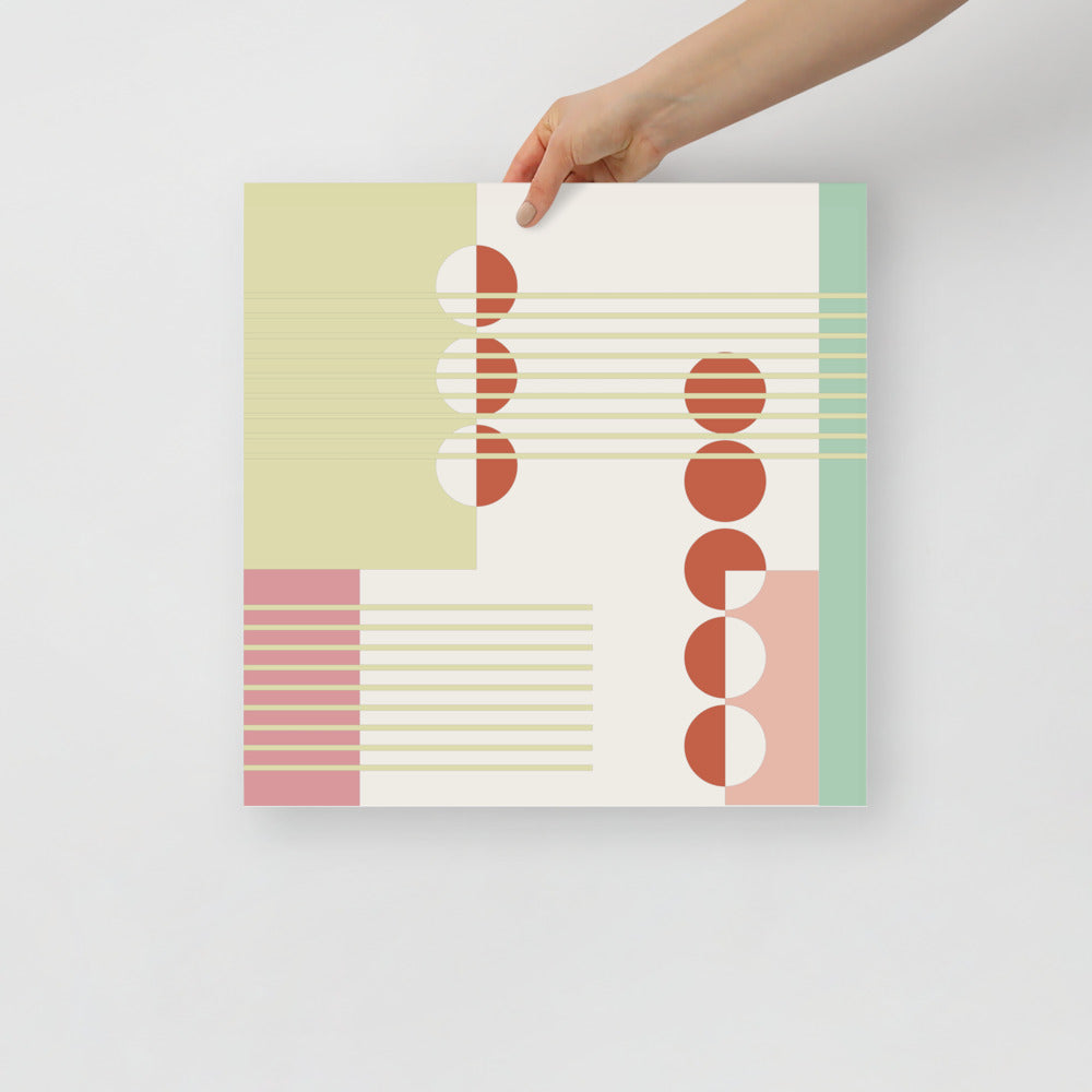 Äppelträd Abstrakt Väggkonst | Veska 16×16