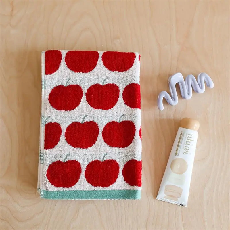 Apples Pattern Cotton Towel | Veska