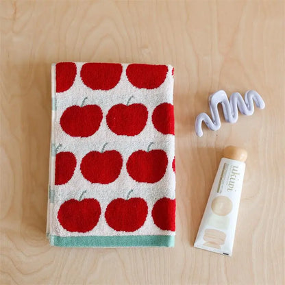 Apples Pattern Cotton Towel | Veska