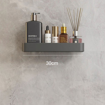 AquaShelf Elegant vägg hylla för en organiserad badrumsinteriör | Veska 30 cm