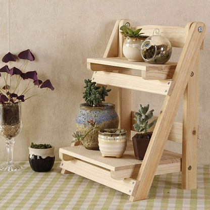 Archer Trä 2-Tier Hylla | Veska