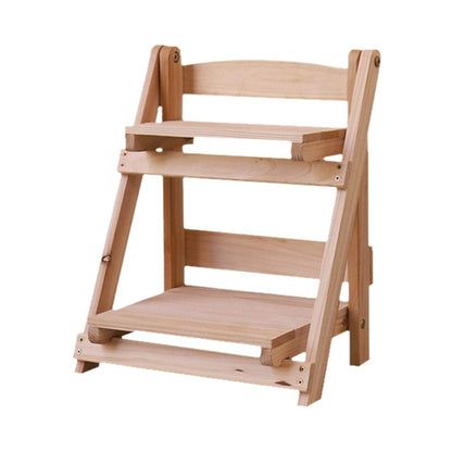 Archer Trä 2-Tier Hylla | Veska Ljusbrun