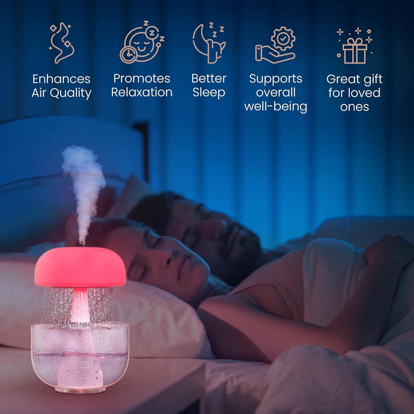 Aroma Diffuser Regnmoln Luftfuktare | Veska