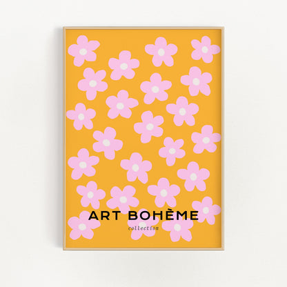 Art Boheme-Pink Bloom Garden | Veska 21×30 cm